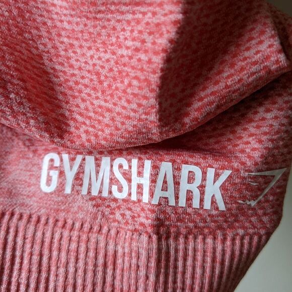 Gymshark Seamless Ombre Peach Pink Activewear Tank Top sz S - Picture 8 of 11